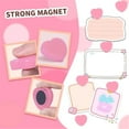 thumbnail image 3 of 30PCS Fridge Magnets - Pink Heart Strong Magnets, Heavy Duty Small Mini Cute Refrigerator Magnets for Whiteboard, Locker, Kitchen, Office, School, Crafts, Classroom - Funny Dry Erase Magnet, 3 of 6
