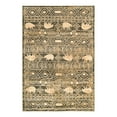 thumbnail image 3 of Unique Loom Pioneer Collection Area Rug - Yellowstone (4' 1" x 6' 1" Rectangle Green/Black), 3 of 7