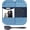 Blue, variant on 2026 New Arrival 1 Pack Square Silicone Lick Mat with Suction Cups for Dogs & Cats, Slow Feeder Pad Relieves Anxiety & Boredom, Treat Mat for Peanut Butter Yogurt for Bath Grooming Training