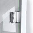 thumbnail image 5 of DreamLine Prism Lux 36 5/16 in. x 72 in. Fully Frameless Neo-Angle Hinged Shower Enclosure in Chrome, 5 of 10