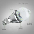 thumbnail image 1 of Sensor De Bombilla Con Movimiento, Bombillas Lideró A Pir Inteligentes E27 De 9W Con Encendido/APAGADO AUTTICO, Luces De Seguridad Para Exteriores, Interiores, Para El Hogar,, 1 of 6