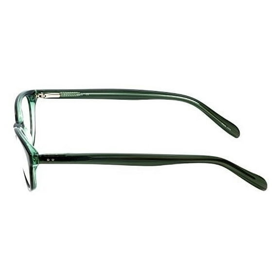 Ecru Designer Reading Glasses Daltrey in Green 3.25