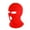 Red, variant on Winter Ski Mask Cap 3 Hole Knitted Face Mask Balaclava Hat Warm Outdoor,Red