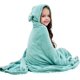 thumbnail image 1 of Baby Bath Towel with Hood Children's Hooded Blanket Soft Thick Swimming Poncho, 1 of 5
