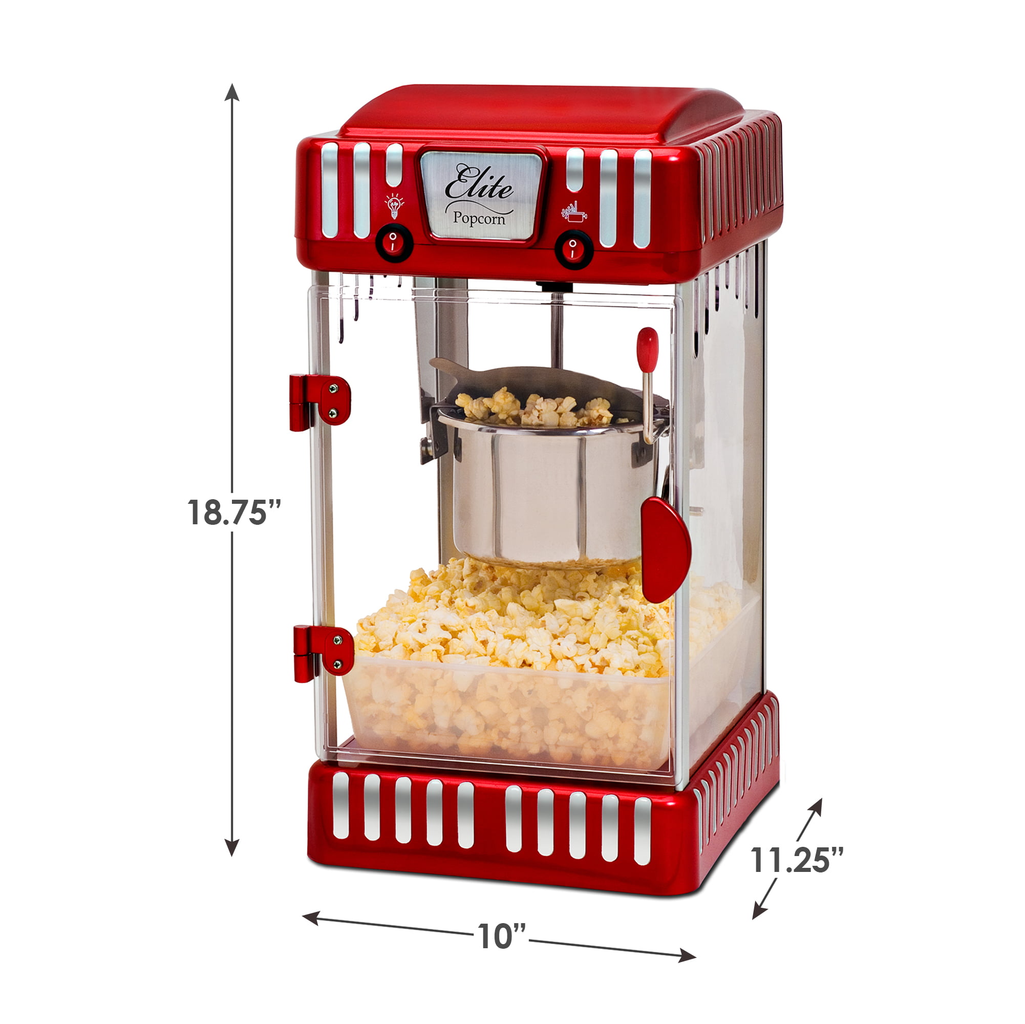 Elite Classic Tabletop 2.5Oz. Kettle Popcorn Maker EPM-250 