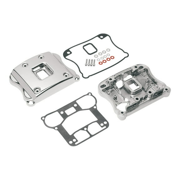 Drag Specialties Chrome Rocker Cover Kit (0940-0440)