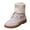 Beige, variant on SKIYLEVZ Winter Boots Fashion Snow Boots for Women Warm Cozy Thermal Boots Fleece Lined Shoes with Thick Platform Office Outdoor Avtivities Cold Weather Footwear
