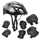 thumbnail image 3 of Juego De Equipo De Protección De Patinaje Sobre Ruedas Para Adultos, Rodilleras 7 En 1, Coderas, Muñequeras, Casco, Carcasa De PE Negra De 11 Agujeros Para Proteger Las ANGGREK CB2719, 3 of 8