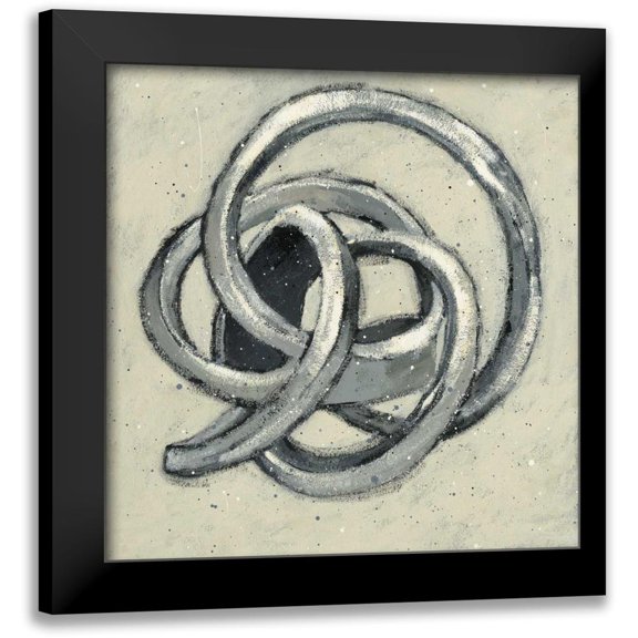 Novak, Shirley 12x12 Black Modern Framed Museum Art Print Titled - Wabi Sabi II
