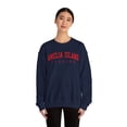 thumbnail image 4 of Amelia Island Florida Sweatshirt Gifts Crew Neck Shirt Long Sleeve Unisex, 4 of 4