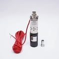thumbnail image 5 of Submersible Screw Well Pump Deep Well Water Pump Stainless Steel DC 12V 250W 5.5GPM 4800 RPM 82Ft High Lift, 5 of 7