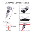 thumbnail image 5 of Kit de conectores de cables de paquete de 15 compatibles con conexiones de cables derivados de Midspan, 5 of 5