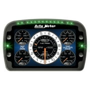 Auto Meter 6021 LCD Competition Dash System Includes Shift/Alarm Lights Datalogg