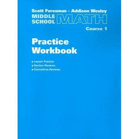 Middle School Math Practice Workbook, Course 1