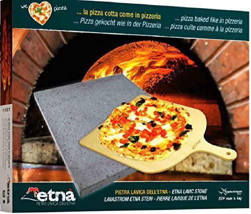 Doorzichtig inhoudsopgave Overgang Eppicotispai Pizza Set with Cooking Stone and Pizza Peel, Silver -  Walmart.com