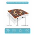 thumbnail image 5 of Quilts Twin XL Size, Bohemian Flower Soft Comforter Bedding Set for Bed, Boho Tribal Colorful Distressed Printed Lightweight Quilted Bedspread with Pillow Cover(2 Pieces) for All Season, 68x98 Inch, 5 of 6