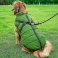 thumbnail image 2 of Large Pet Dog Jacket With Harness Winter Warm Dog Clothes Waterproof Jp, 2 of 4