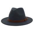 thumbnail image 1 of Fedora Chapeau Vintage pour Hommes en Feutre Respirant Ajustable pour la Randonnée, 1 of 10