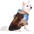thumbnail image 2 of Fotbe Close-Up Curious Squirrel Sudadera con Estampado para Perros Pequeños – Suéter con Capucha para Mascotas, Tela Suave de Forro Polar con Bolsillo-Small, 2 of 7