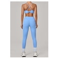 thumbnail image 5 of SKQIT Workout Sets for Women 2 Piece Twist Back Adjustable Straps Sports Bra High Waist Leggings Yoga Outfits Set, 5 of 7