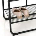thumbnail image 5 of NEX Heavy Duty with Hanging Rod 2-Tier Shelf Garment Rack, Metal, Black, 5 of 8