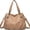Light Khaki, variant on Sunyuer Vintage Large Capacity Shoulder Crossbody Tote Bags for Women PU Leather Hobo Satchel Y2K Purses Commute Travel Bags