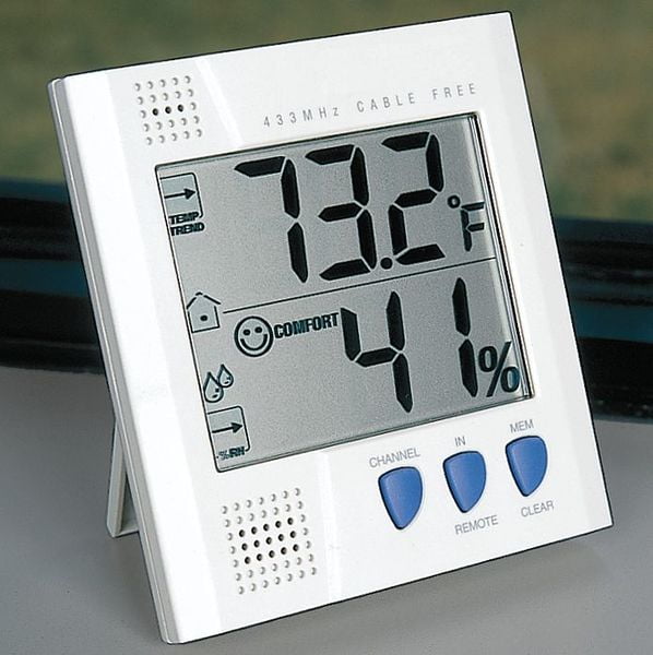 GENERAL EMR963HG Multizone Thermometer-58 to 158F,Digital