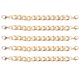 thumbnail image 4 of Cadena de hierro y Metal con hebilla de doble cabeza, funda para teléfono móvil artesanal, accesorios para bolso hechos a mano, 5 uds. (dorado), 4 of 5