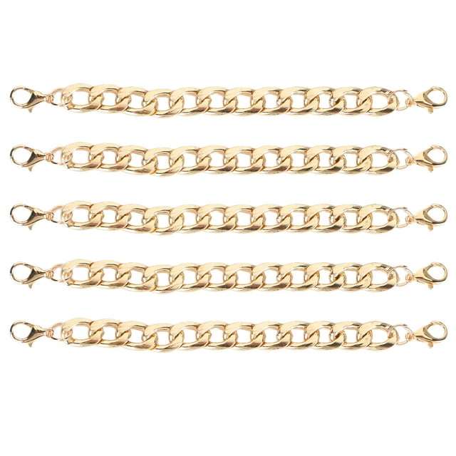 DIY Mobile Phone Case Accessories,5Pcs Chain Iron Metal Metal Chain Double Head Chain Leading Edge Technology