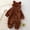 Brown, variant on XEOVHV Clearance Winter Infant Toddler Baby Sleeve Ear Hooded Romper Zipper Jumpsuit,73