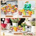 thumbnail image 3 of NOGIS Small Clear Plastic Dessert Cups, Disposable Mini Square Appetizer / Shooter Cup For Parfait, Desert, Pudding, Yogurt And Snacks, 50 pieces, 2.28" x 2.95" x 1.57" (5 Oz), 3 of 7