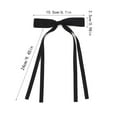 thumbnail image 2 of Wattne 6 Pcs Hair Bows for Women Clips -Hair Ribbon Bowknot Tassel Claw Barrettes with Long Tail for Women and Girls Hair Accessories, 2 of 8