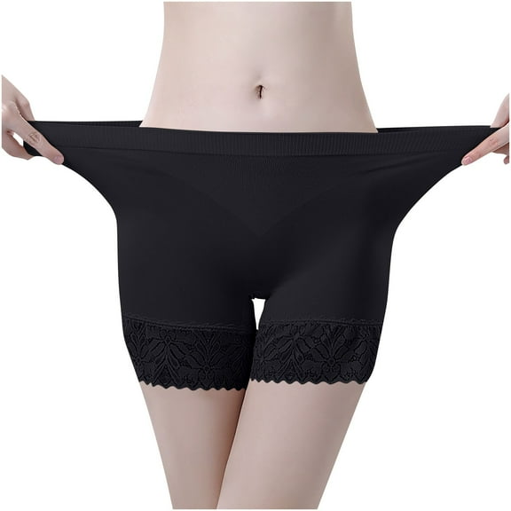 Delliss Womens Lace Short Skirts Safety pants Leggings - Stretchy Ultra Thin Workout Athletic Leggings For Women