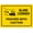 Warning Sign 6, variant on Blind Corner Sign 12 x 8 Inches - UV Printed Rust-Free Aluminum, Yard Sign for Home, Business, Driveway Alert, Road, Parking Lot, Safety Warning