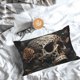 thumbnail image 5 of Balery Vintage Pattern Flower Skull Funda de Cojín Estampada, Regalos para Mujeres, Regalos de Amor para Ella, Regalos para Novia o Esposa, Funda de Almohada-14"x20", 5 of 6