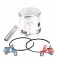 thumbnail image 1 of New Vespa PX LML Star Stella Piston Kit Assey 1st O/S 58.0 Mm Flat Head, 1 of 1