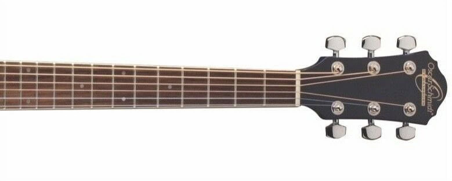 Oscar Schmidt OG1B 3/4 Size Dreadnought Acoustic Guitar. Black