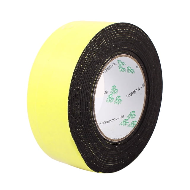 Unique Bargains 50mm x 2mm Single Sided Self Adhesive Shockproof Sponge Foam Tape 5M Length