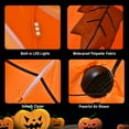 thumbnail image 3 of Gymax 8ft Inflatable Pumpkin Dinosaur Halloween Decoration w/ Built-in LED Lights, 3 of 9