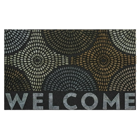 Mohawk Home Radiant Color Bursts Polyester Door Mat 1' 6" X 2' 6"