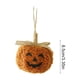 thumbnail image 3 of Decoración de árbol de calabaza blanda de 3 pulgadas | Colgante colgante | Decoración interior para Halloween, Otoño y Acción de Gracias | Material de espuma | Clásico caqui naranja y albaricoque, 3 of 6