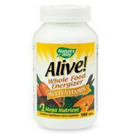 Nature's Way Alive! Max Potency Multivitamin Tablets, 180 Ct