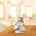 thumbnail image 4 of Estatua de paloma Portavelas Pilar Decoración de candelabro para dormitorio hogar vacaciones boda 10cmx7cmx13cm Macarena Porta vela, 4 of 7
