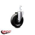 thumbnail image 2 of 5 Inch Phenolic Wheel Swivel 3/4 Inch Square Stem Caster Service Caster Brand, 2 of 2
