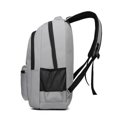 thumbnail image 6 of HJYCHN Travel Backpack Black Backpack Bookbag with 8 Compartments for School College Travel Backpack for Travel Grey 30x18x45cm, 6 of 9