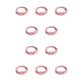thumbnail image 3 of Sonducket Diademas deportivas para mujer, diademas elásticas para correr, bandanas, bandas para el cabello, diadema de viaje de Color sólido, envoltura Rosado 10piezas Sonducket CBP491639, 3 of 5