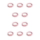 thumbnail image 1 of Diademas deportivas Jumpingount para mujer Rosado 10piezas, 1 of 5
