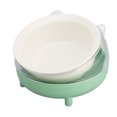 thumbnail image 3 of Bol de Nourriture pour Chat Bol d'Alimentation pour Chat Bols Inclinés en Céramique Surélevée Bol de Nourriture pour Animaux avec Support pour Chatons Chiots, 3 of 8