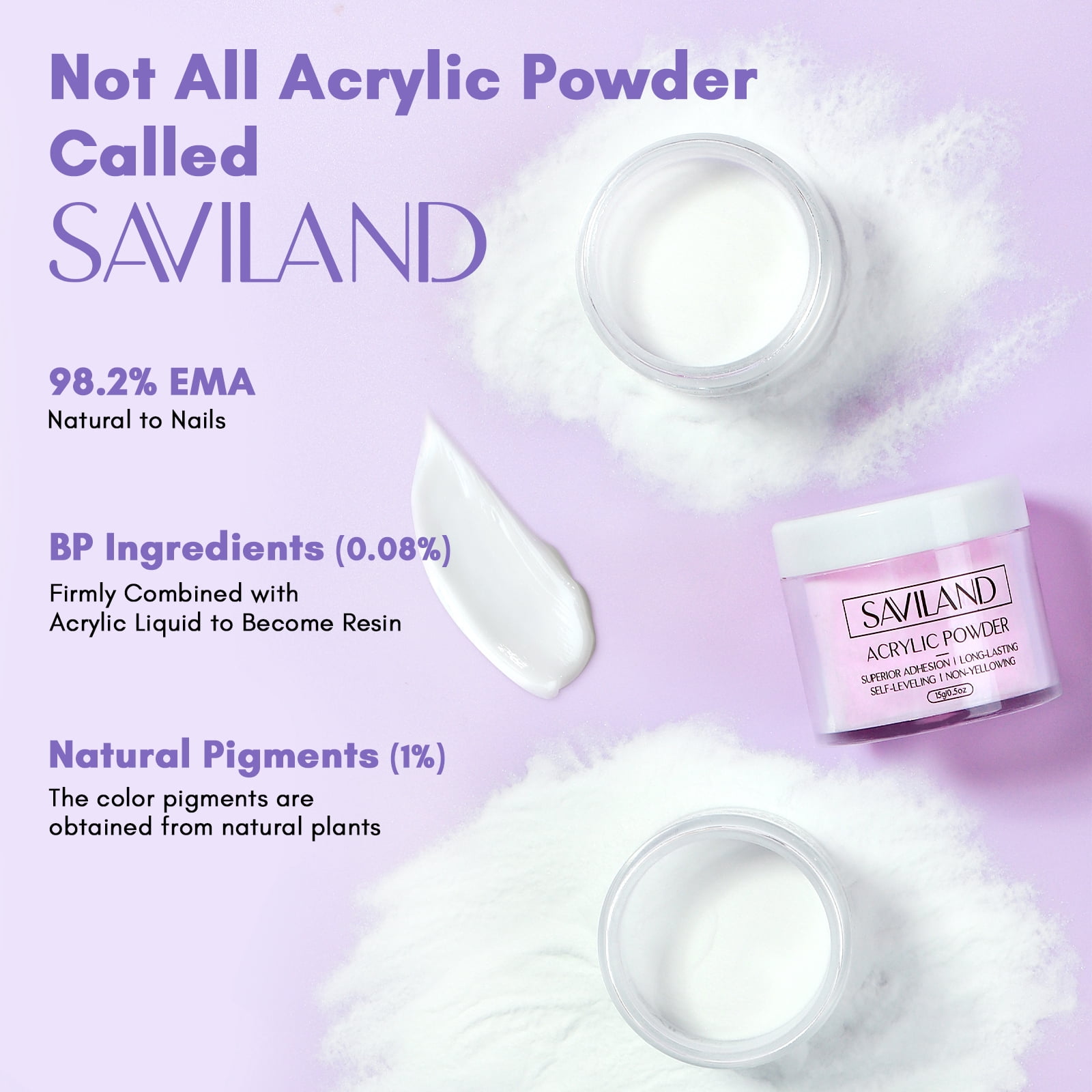 Saviland Acrylic Nail Kit Complete Set with Drill - Acrylic Powder and Acrylic Liquid Set with Acrylic Nail Brush, Electric Nail Drill, Nail Tips, Acid-Free Primer and Top Coat with Everything