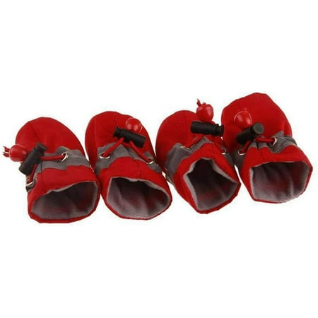 Pet Dog Shoes Boots Winter Waterproof Anti-Slip Rain Snow Boots Thick Warm Cats Puppy Socks